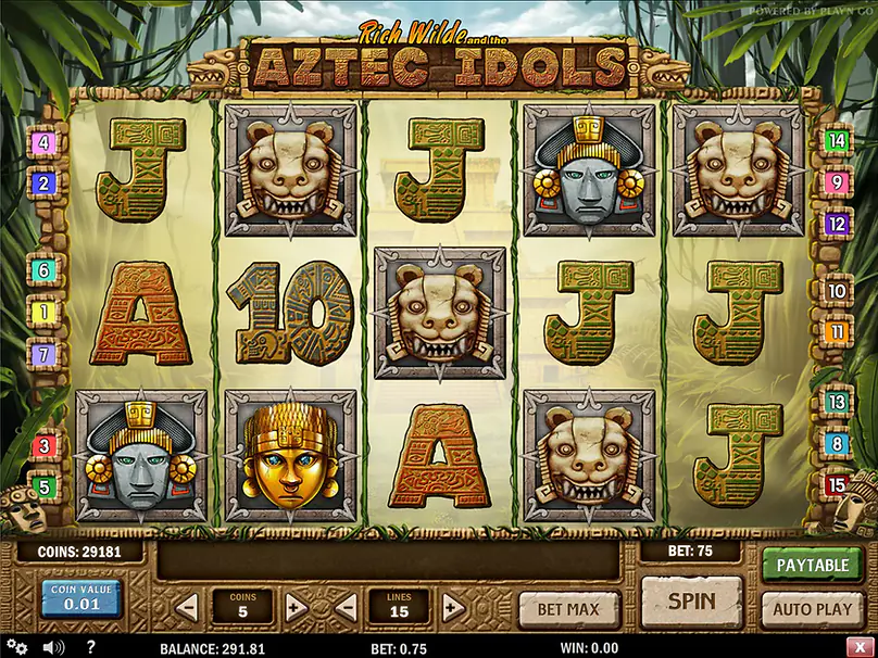 Rich Wilde and the Aztec Idols